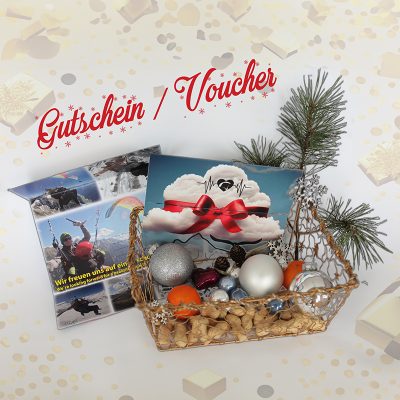 Weihnachtsgeschenk Gutschein Voucher